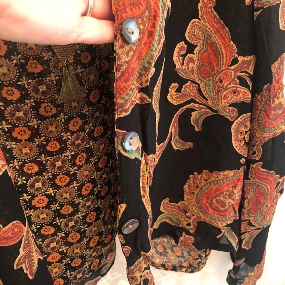 CAROL ANDERSON * NWOT Reversible Fall Jacket Top - Picture 7 of 8